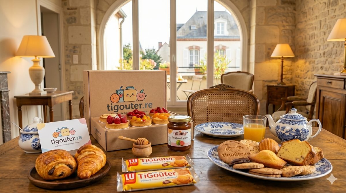Ti Goûter Box sur la table